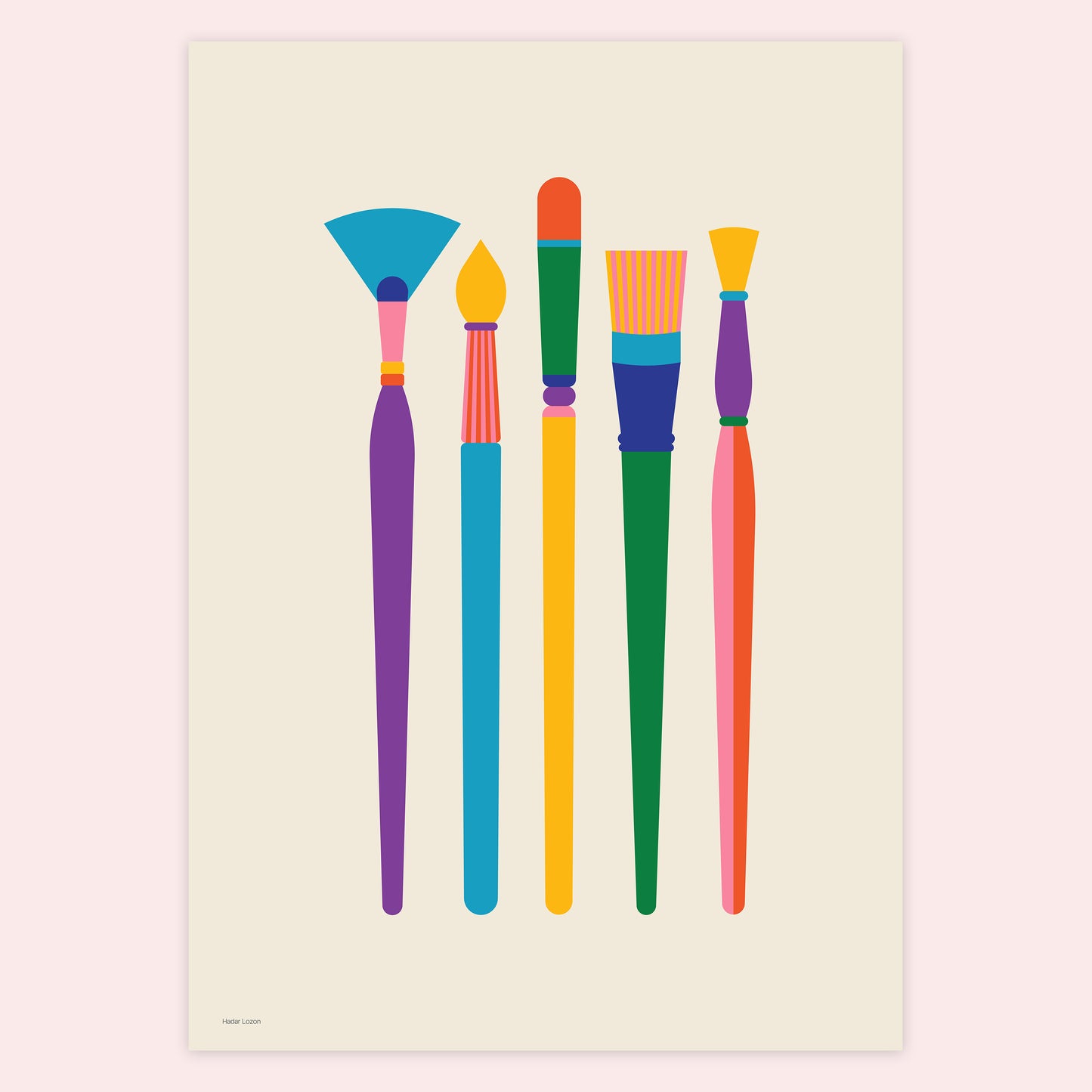 Hadar Lozon - Colorful Brushes