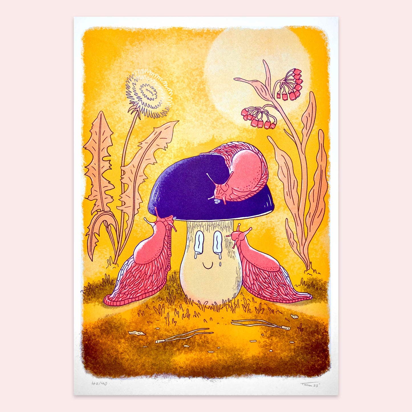 Snails poster - Tamar Moshkovitz