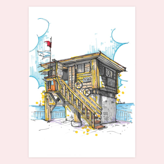 Lifeguard Tower, Haifa - Sonya Betz