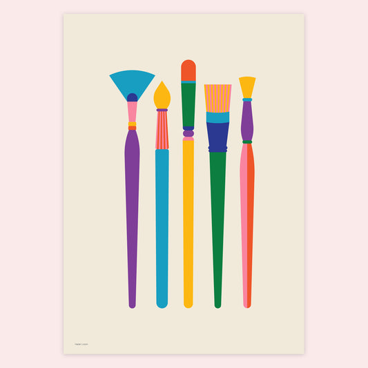 Hadar Lozon - Colorful Brushes