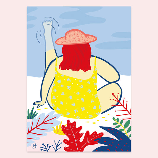 At the Beach - Hagar Bareket