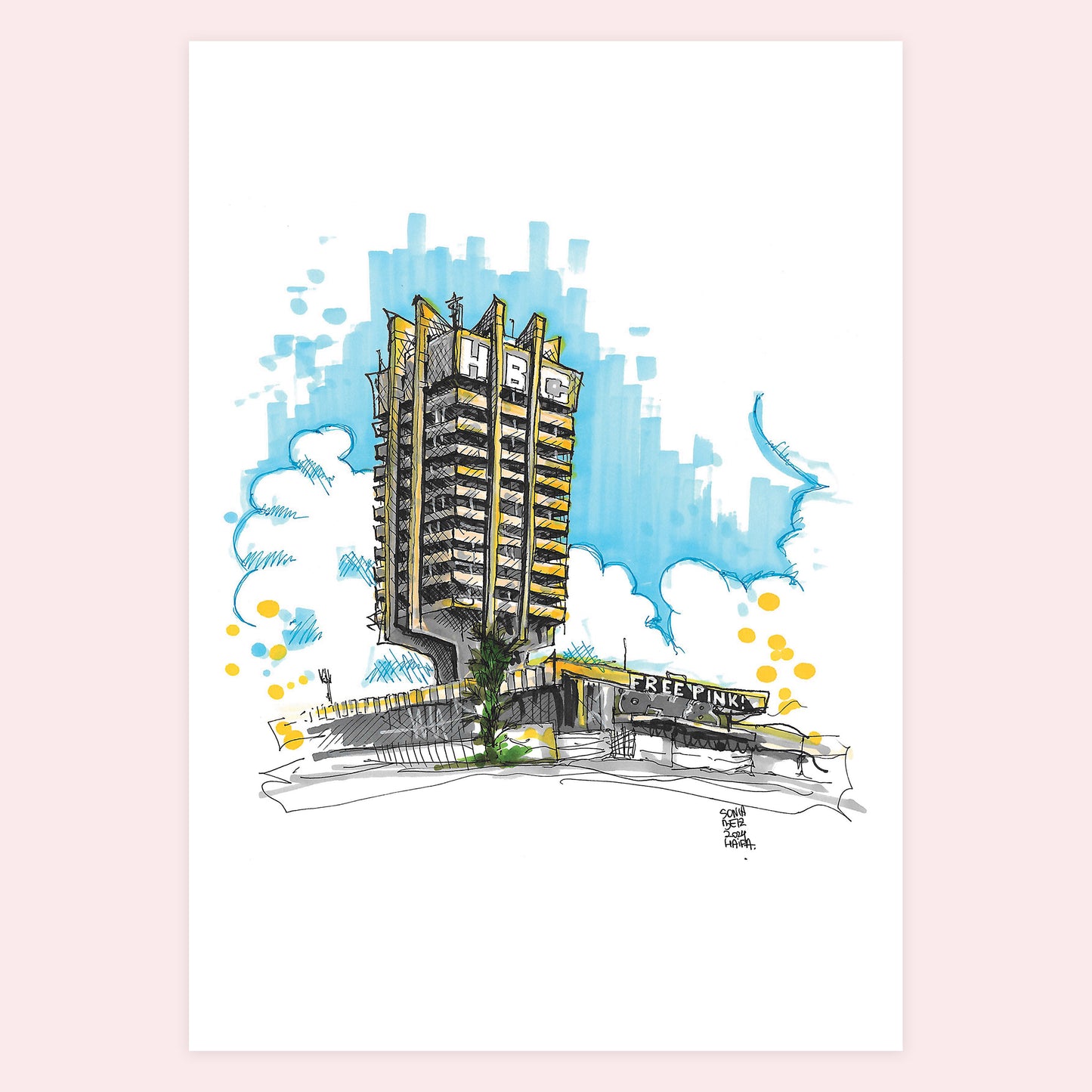 Old Egged Station, Haifa - Sonya Betz