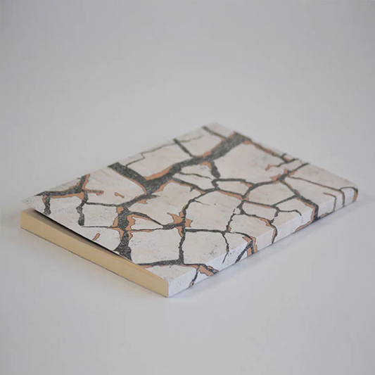 A5 'And & And' notebook Desert Cracks - Earth Stories