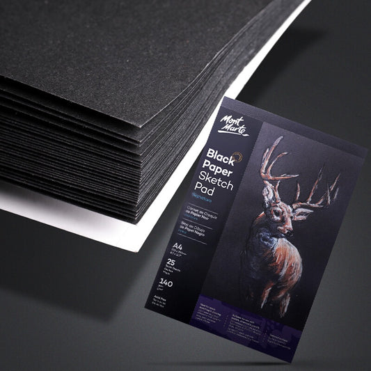 Mont Marte - Black Paper Sketch Pad