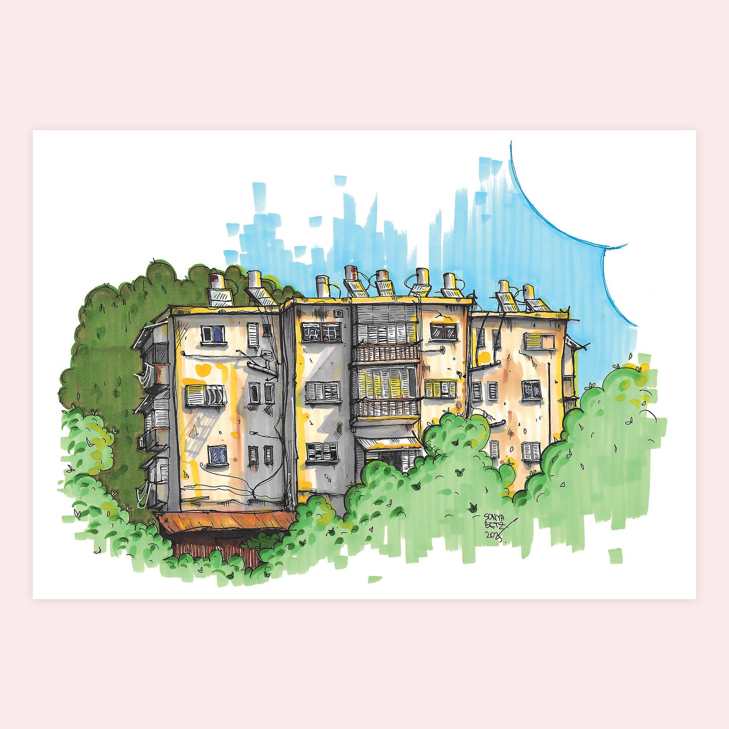 HaNoar St, Haifa - Sonya Betz