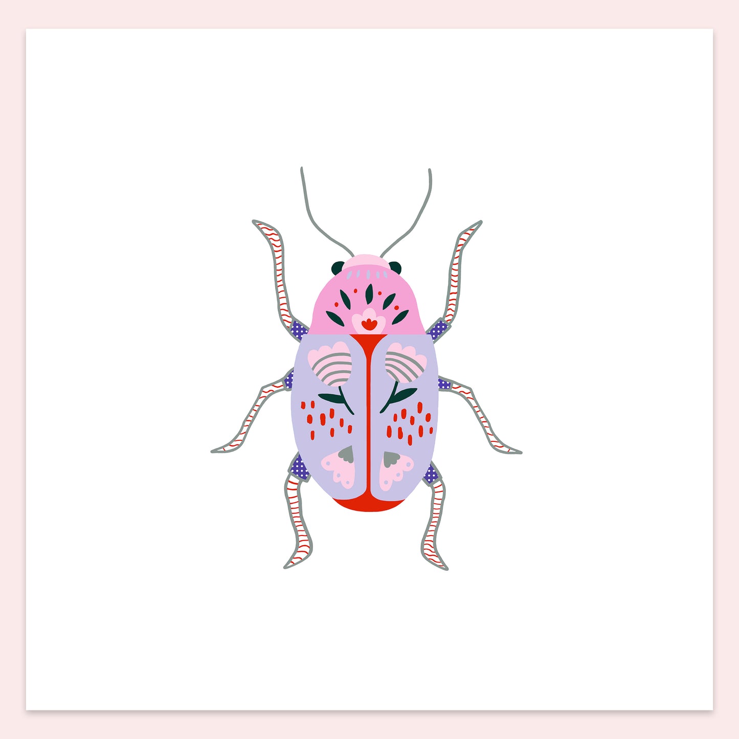 Beetle - Pink Collection - Hagar Bareket