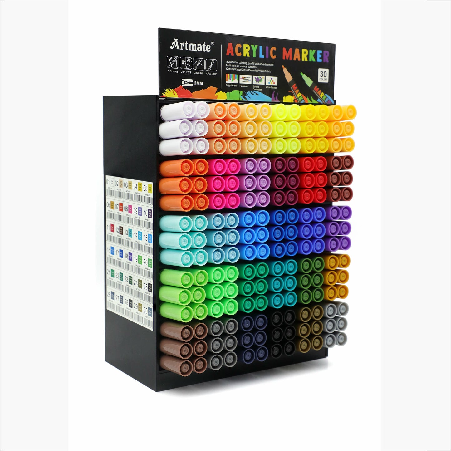 Acrylic Markers - Artmate - טוש אקריליק