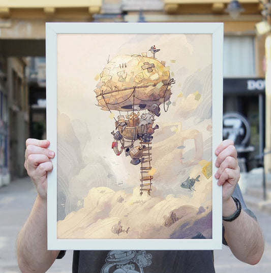 Flying Balloon - Tipa Graphic