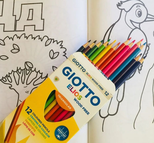 Coloured Pencils - Triangular