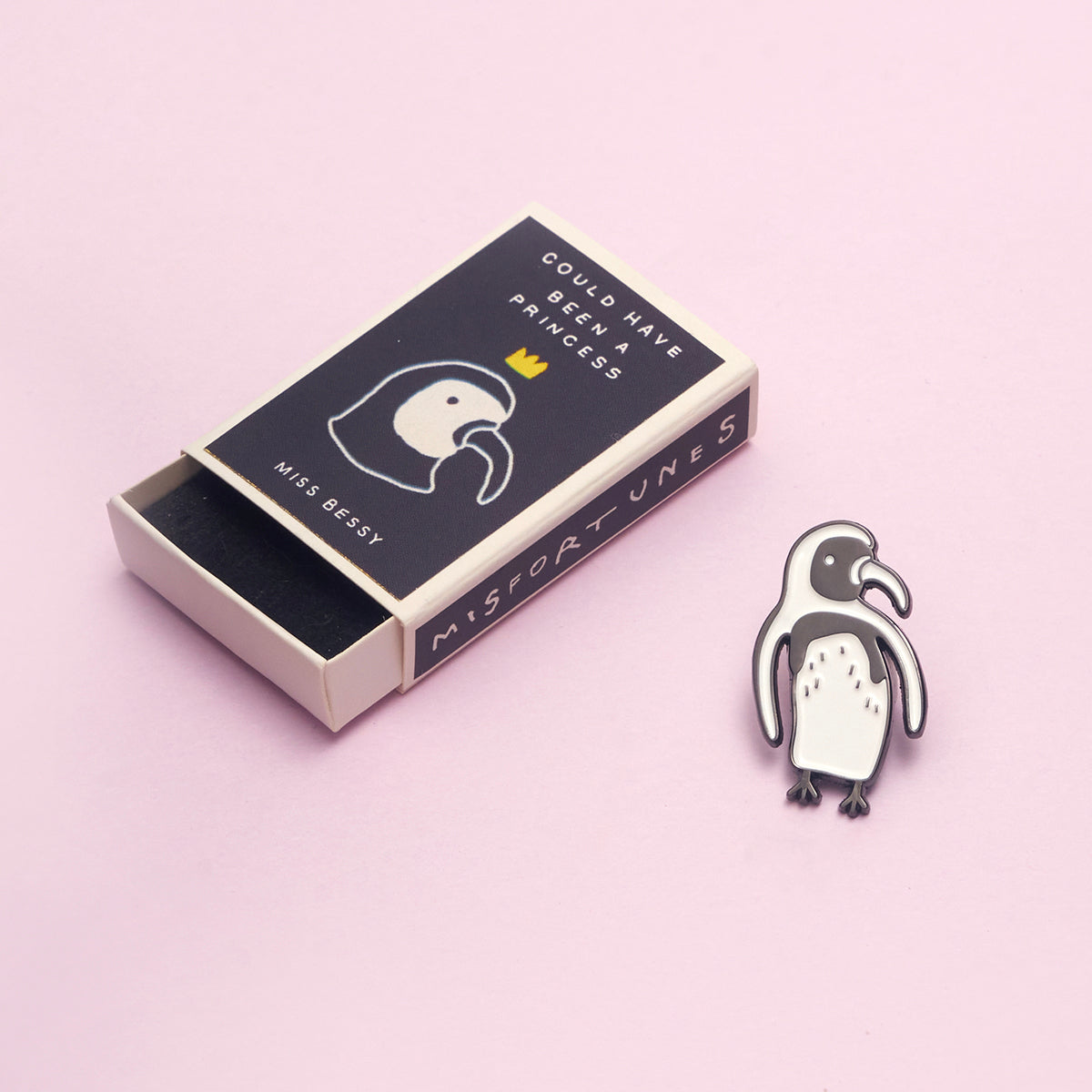 Miss Bessy Enamel Pin - Noa Goffer