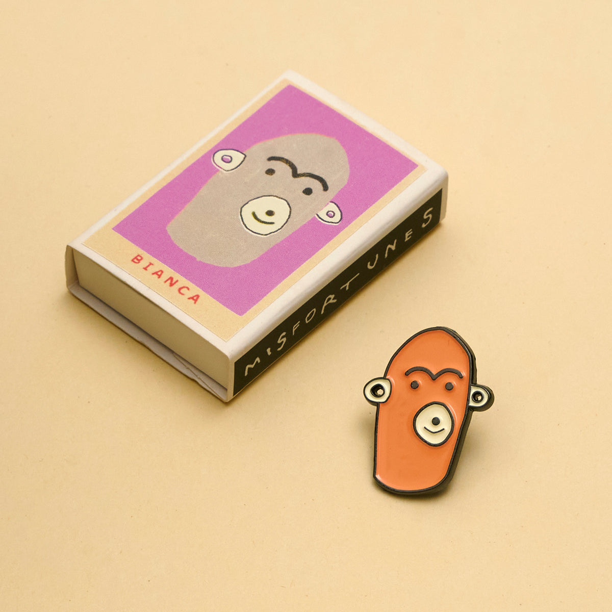 Bianca Enamel Pin - Noa Goffer