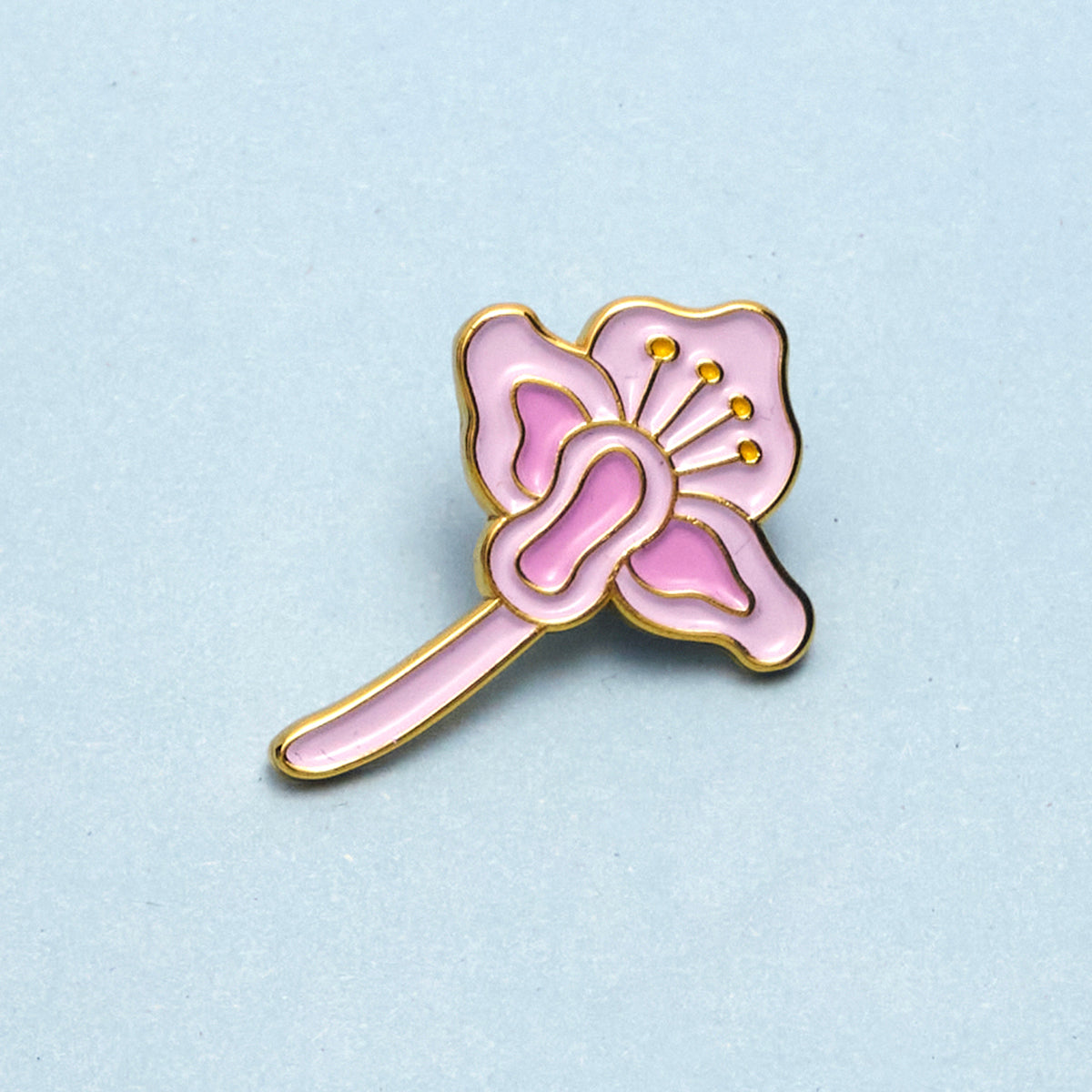 Secret Lotus Enamel Pin - Noa Goffer