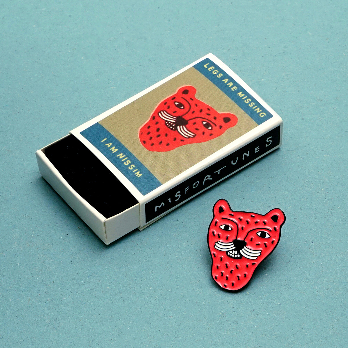 Nissim Enamel Pin - Noa Goffer