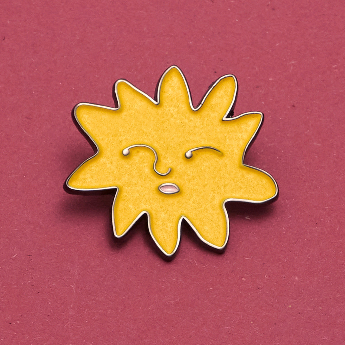 Ultra Sun Enamel Pin - Noa Goffer